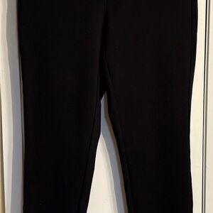 Michael Kors Collection Black Straight Leg Pants